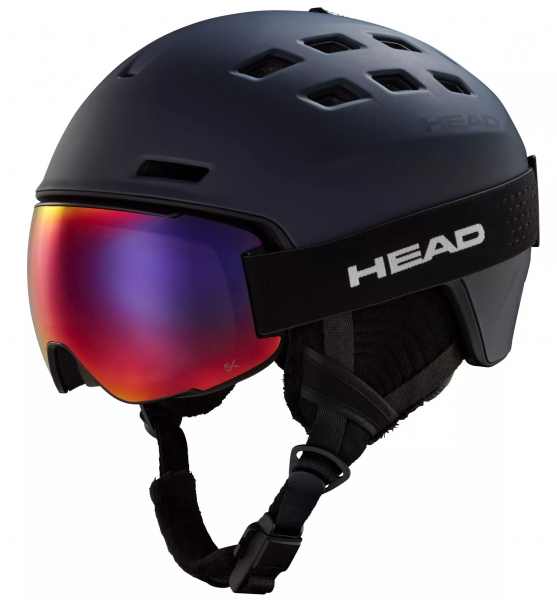 Горнолыжная маска Head Magnify 5K Unisex 5K black/red - купить в Москве