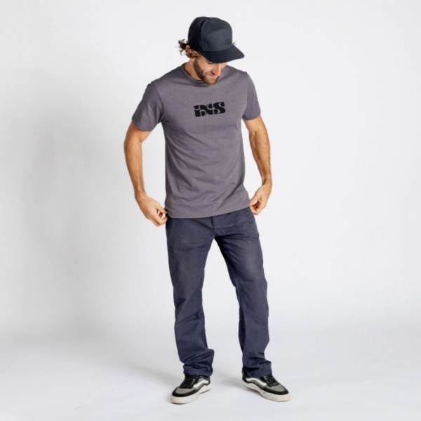 Футболка IXS Brand organic 2.0, Dirty Purple - купить в Москве