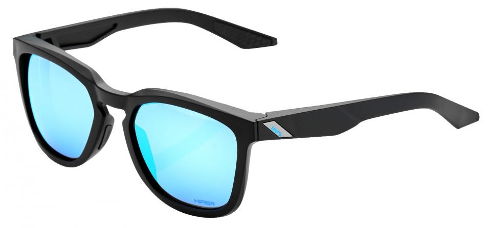 

100% Hudson Matte Black / HiPER Blue Multilayer Mirror (2018)