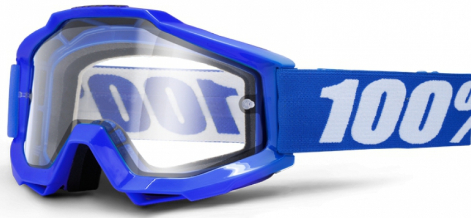 

100% Accuri Enduro Reflex Blue / Clear Dual Lens (2017)