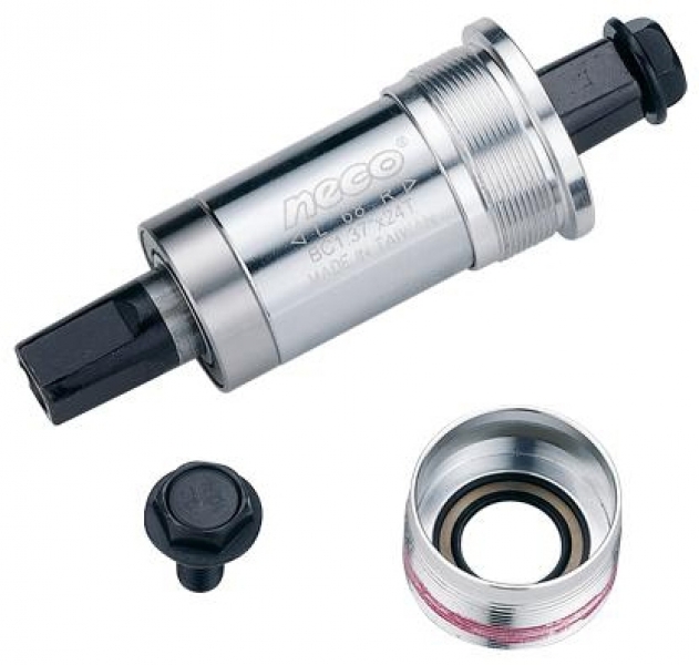

Neco B920AL под квадрат, BSA 1.37”x24T, R/L. 68/118мм. Ось 10В21 (0), Silver