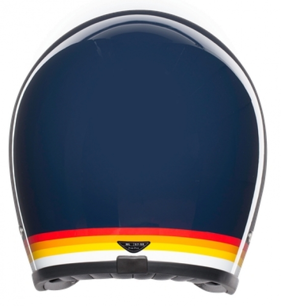 Мотошлемы AGV X70 Multi Riviera Blue/Rainbow - купить в Москве