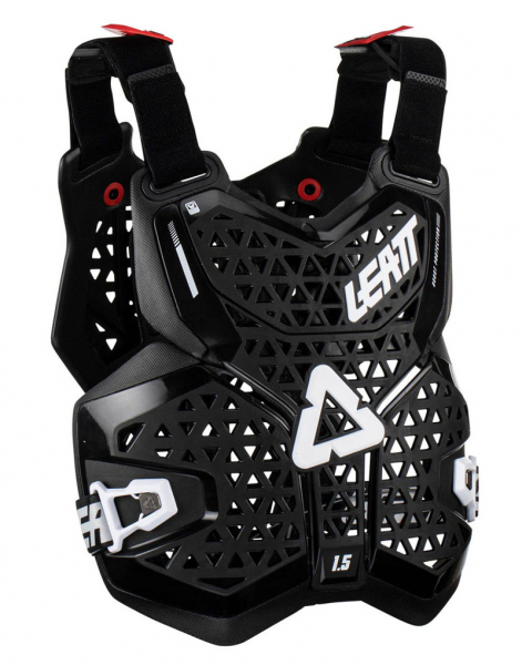 Защиту черепаха Leatt Защита панцирь Chest Protector 1.5, Black - купить в Москве