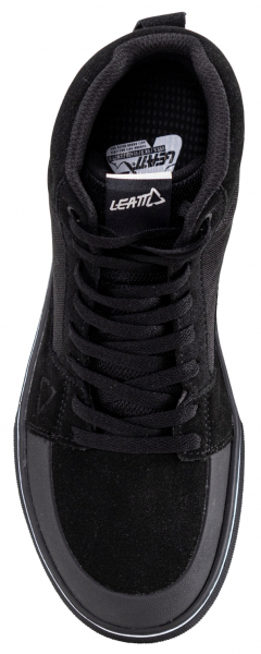 Велотуфли Leatt 1.0 Hi Flat Shoe, Black - купить в Москве