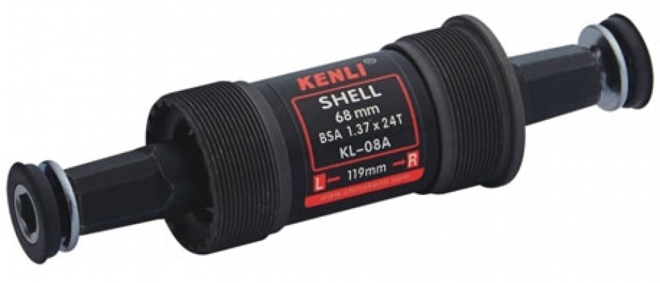 Каретку KENLI Каретка- картридж KL-08A, MTB, BC 1.37