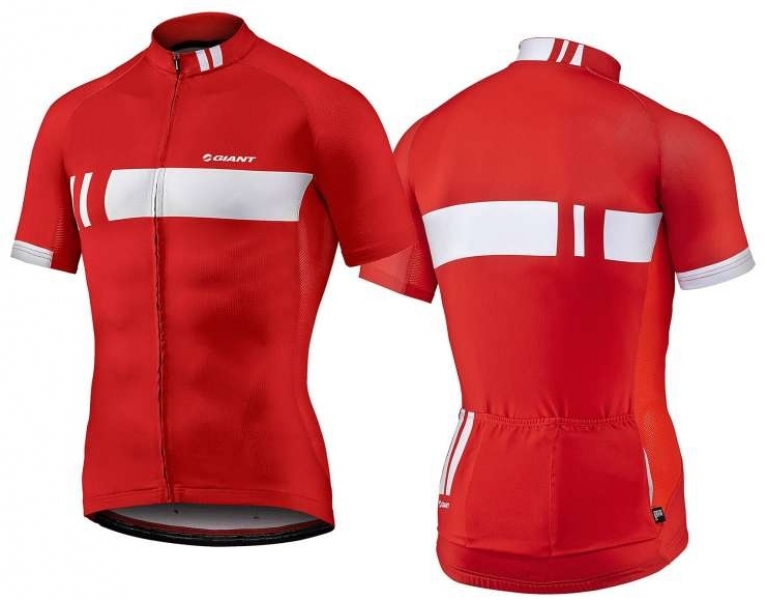 Велоджерси Giant Podium red/white - купить в Москве