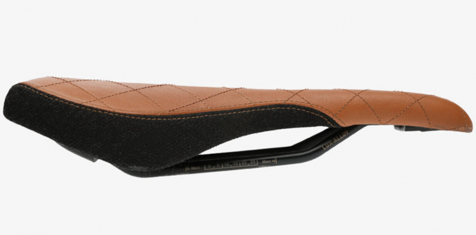 Седло SDG Radar Alloy Brown Leather (01512DS) - купить в Москве