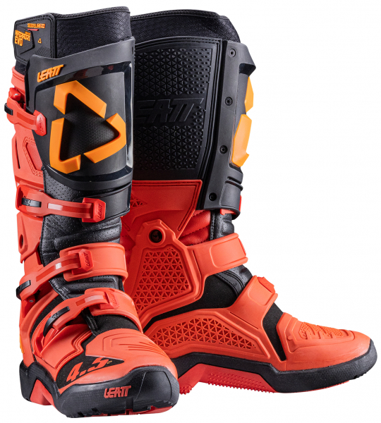 Мотоботы Leatt 4.5 HydraDri Boot, Burn Red - купить в Москве
