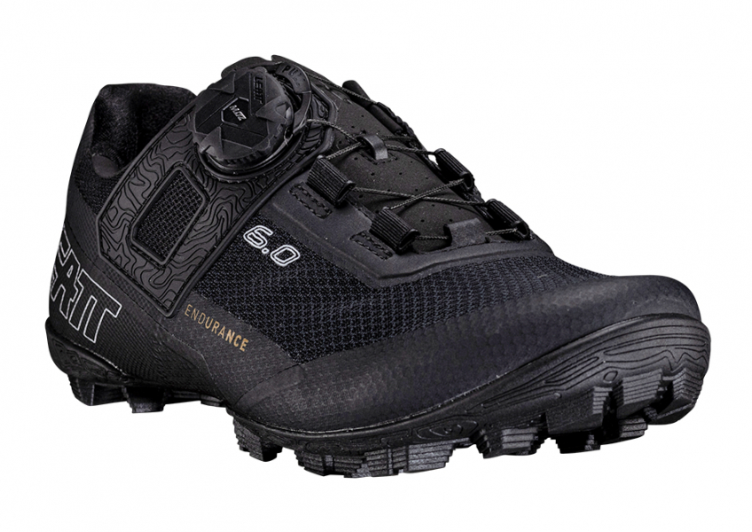 Велотуфли Leatt 6.0W Endurance ProClip Shoe, Black - купить в Москве