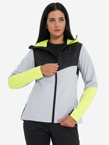 Куртку Fischer Hybrid W Grey - купить в Москве