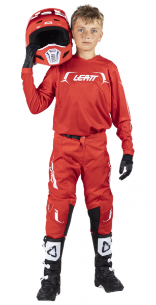Комплекты мотоджерси/мотоштаны Leatt 3.5 Jr Ride Kit, Red - купить в Москве