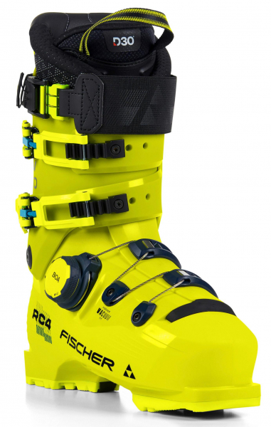 Ботинки для горных лыж Fischer RC4 130 MV BOA Yellow - купить в Москве