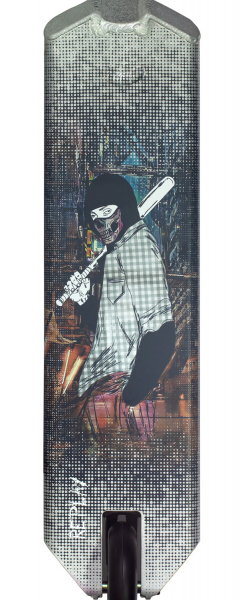 Самокат Novatrack Replay, 110 мм, дека 48 см, gray 2025 - купить в Москве