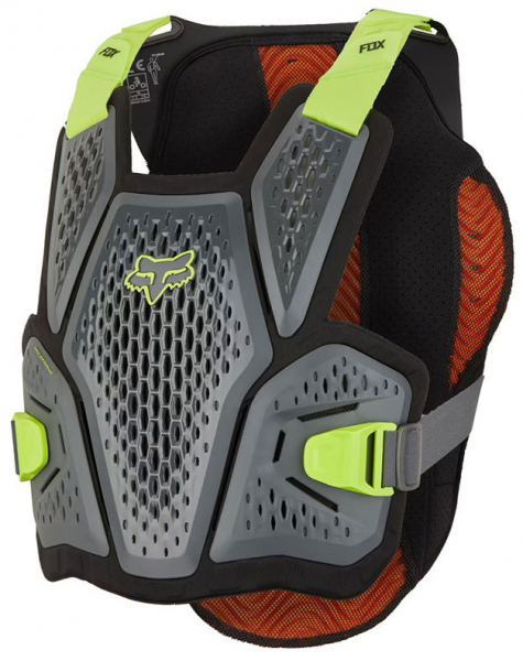 Защиту черепаха Fox Raceframe Impact SB D3O Dark Shadow - купить в Москве