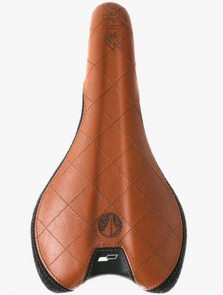 Седло SDG Radar Alloy Brown Leather (01512DS) - купить в Москве