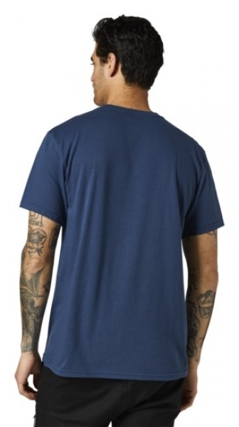 Футболка Fox Dier SS Tee Dark Indigo - купить в Москве