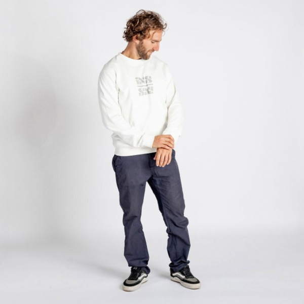Толстовка IXS Brand organic 2.0 sweater, Offwhite - купить в Москве