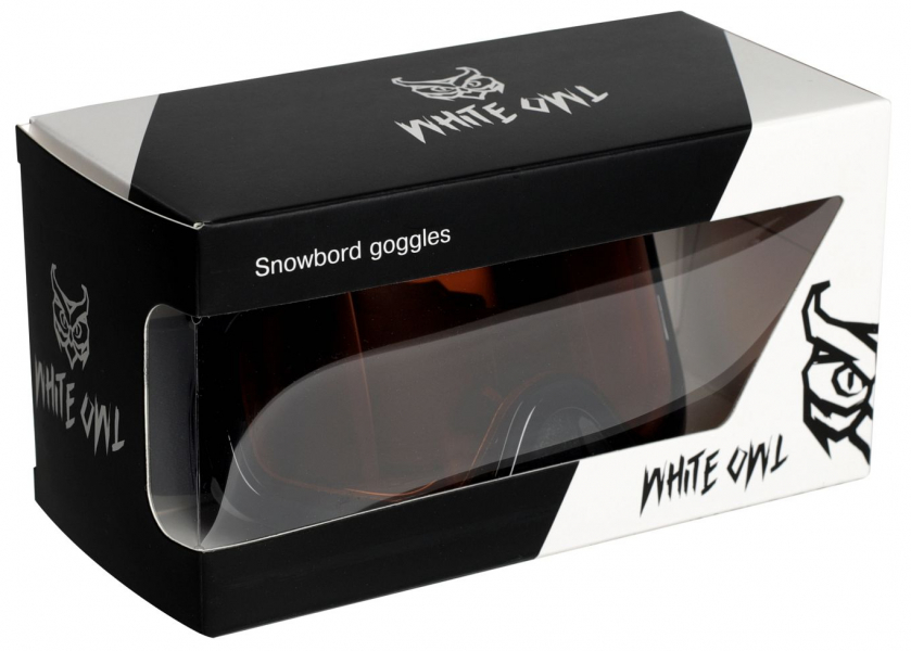 Горнолыжная маска White Owl White Owl FA-108 Jr фильтр S1 orange - купить в Москве