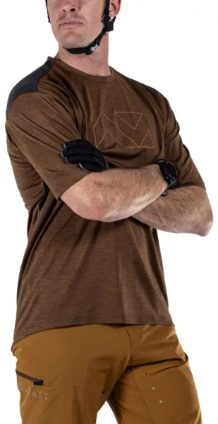 Велоджерси Leatt MTB Trail 1.0 Jersey, Loam  - купить в Москве