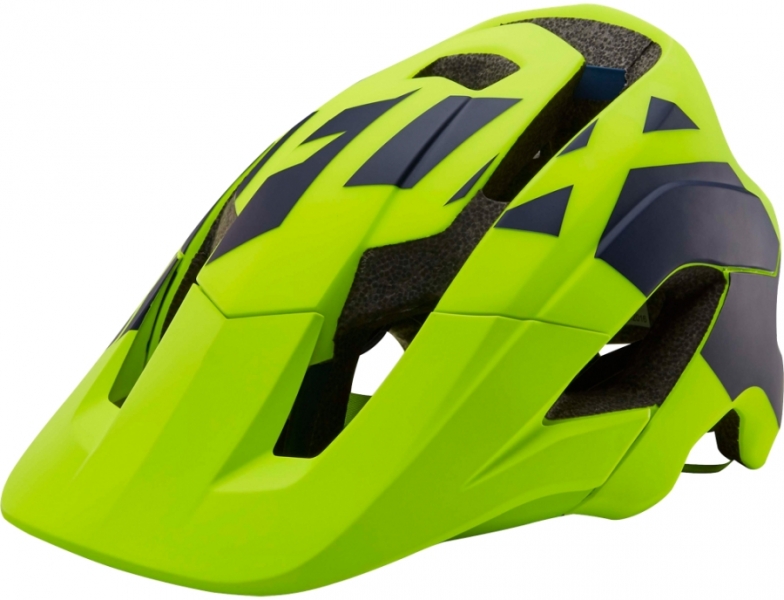 

Fox Metah Thresh Helmet (2017), Flow yellow