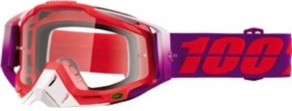 

100% Racecraft Watermelon Clear Lens (2016), Purple