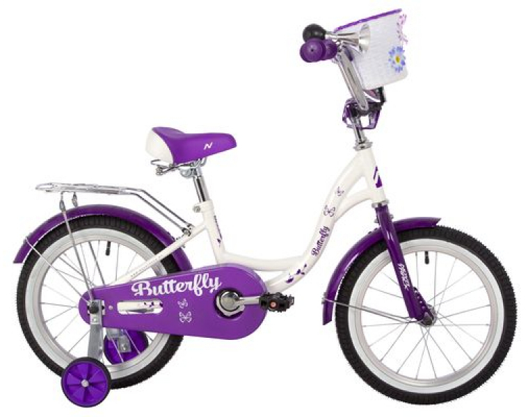 Велосипед Novatrack Butterfly 16  2023 - купить в Москве
