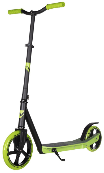 Самокат Novatrack Polis Plastic NF, 230х180 мм, green 2025 - купить в Москве