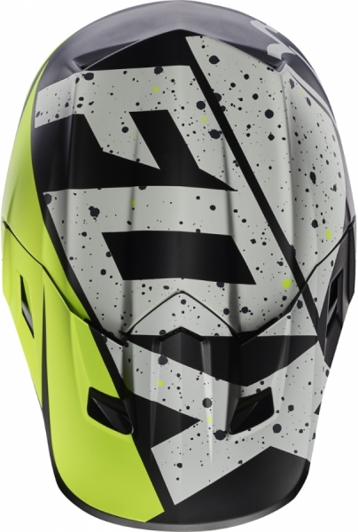

Fox V2 Helmet Visor Nirv (2016), Grey/yellow