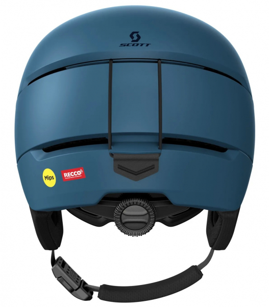 Горнолыжный шлем Scott Flow Plus Pro Mips solid blue - купить в Москве
