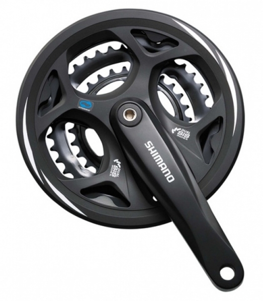 

Shimano FC-M311-L, 170мм, 48X38X28T, с защитой (0), Black