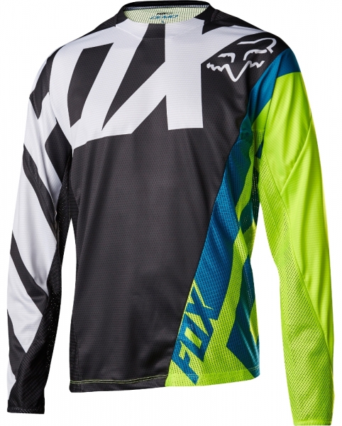 

Fox Demo LS Jersey (2017), Black/yellow