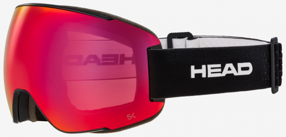Горнолыжная маска Head Magnify 5K Unisex 5K black/red - купить в Москве