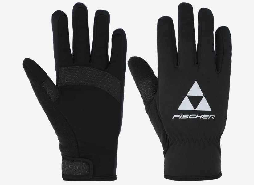 Горнолыжные перчатки и варежки Fischer Перчатки Nordic Black - купить в Москве