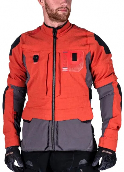 Текстильная мотокуртка Leatt ADV Rally 5.5 Jacket, Burn - купить в Москве