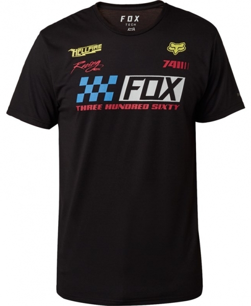 

Fox Repaired SS Tech Tee (2018), Black
