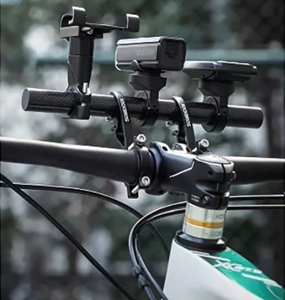 Руль и комплектующие RockBros Крепление на руль для аксессуаров Bike Carbon Handlebar Extender  - купить в Москве