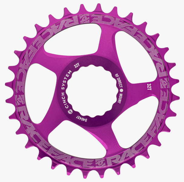 Звезды Race Face Cinch Direct Mount 26T Purple - купить в Москве