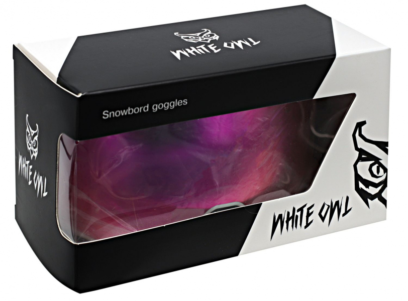 Горнолыжная маска White Owl White Owl FA-079 фильтр S2 pink/orange - купить в Москве
