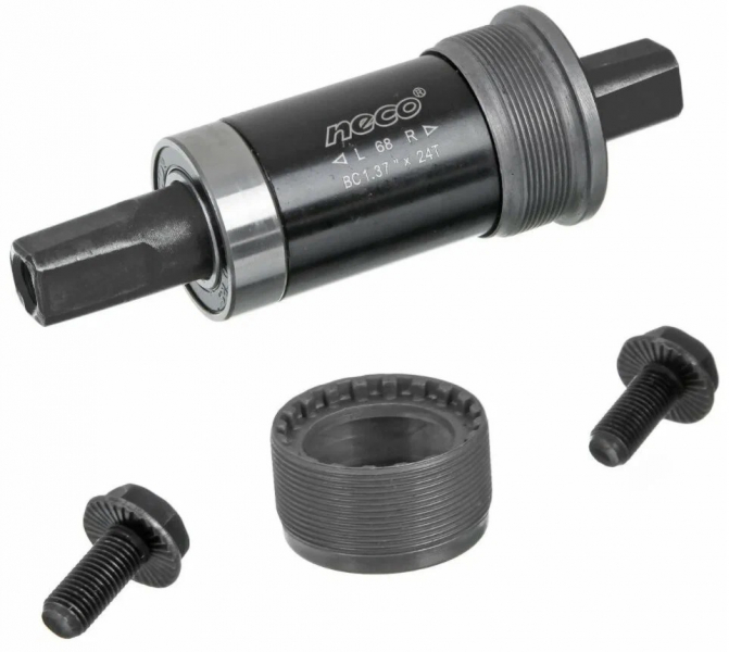 Каретку Neco B910 под квадрат, BSA 1.37”x 24T, R/L. 68/118мм. - купить в Москве