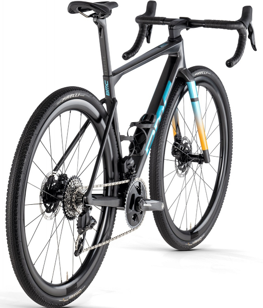 Велосипед BMC Kaius 01 TWO Force AXS Wide Carbon/Blu/Orange 2024 - купить в Москве
