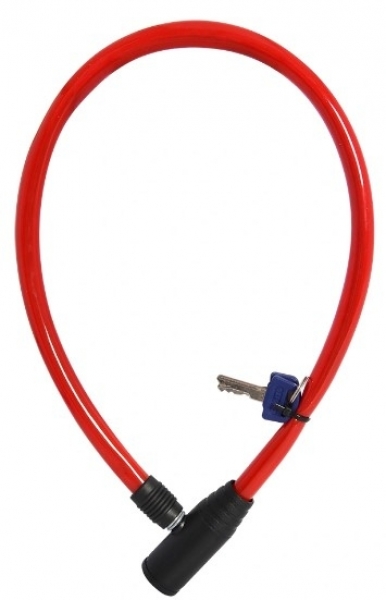 Замок велосипедный Oxford Hoop 4 red - купить в Москве