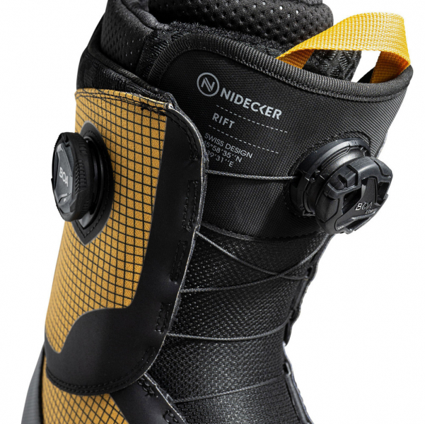 Ботинки для сноуборда NIDECKER Rift Yellow/Black  - купить в Москве
