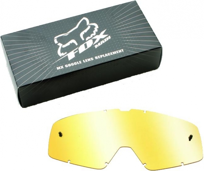 

Fox Fire MX Anti-Fog Single (0), Yellow