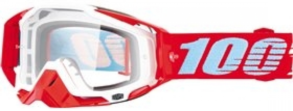 

100% Racecraft Kepler Clear Lens (2016), Red