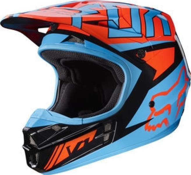 

Fox V1 Falcon Helmet (2017), Black/orange