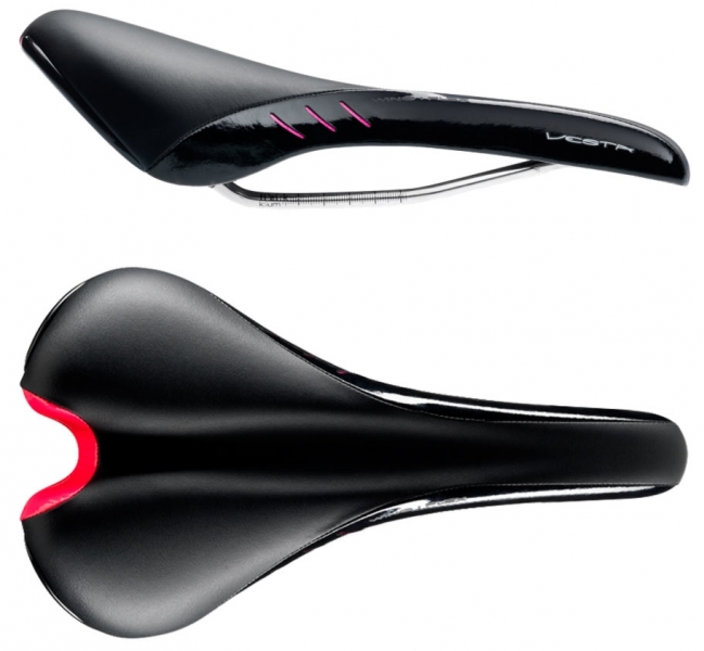 Седло Fizik Vesta Black/Pink Fluo - купить в Москве