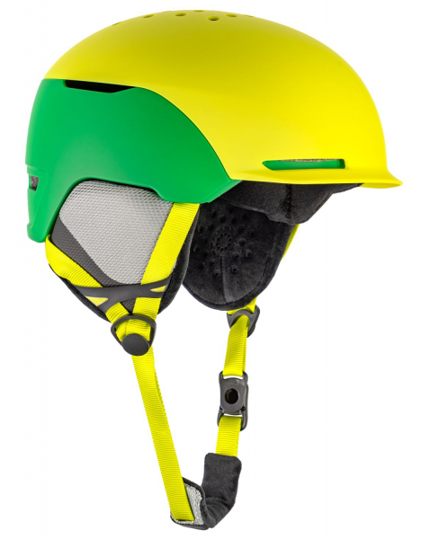 Горнолыжный шлем White Owl Шлем зимний Guardian, зеленый с желтым - купить в Москве