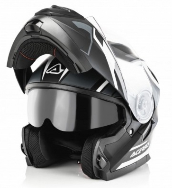 Мотошлемы Acerbis Serel Black/Grey - купить в Москве