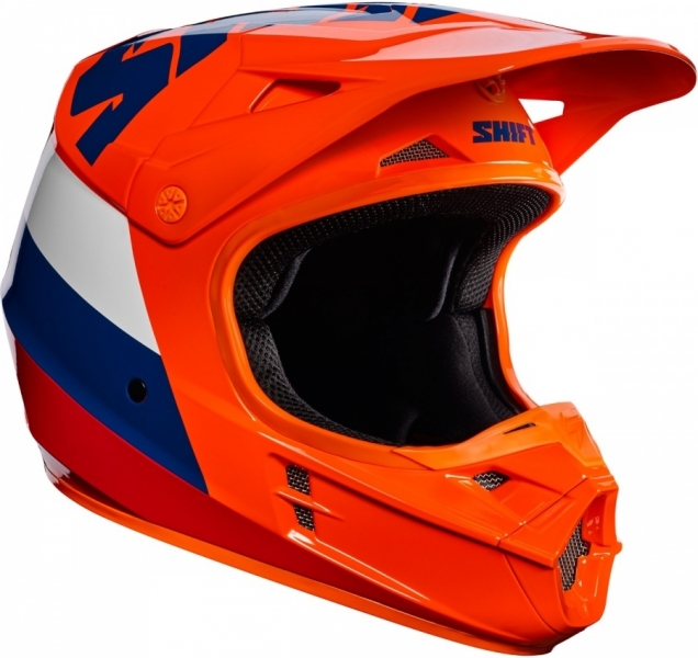 

Shift White Tarmac Helmet (2017), Orange