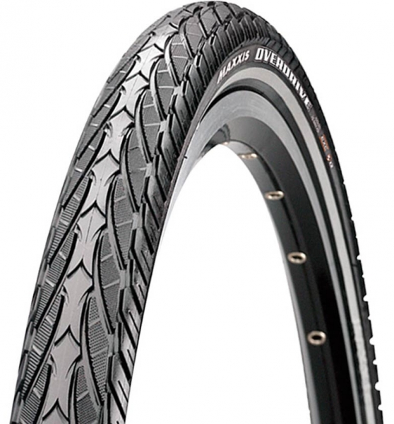 

Maxxis Overdrive 700x40C TPI 60 сталь 70a MaxxProtect Single (0)